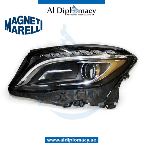 Left Headlight, BI Xenon, 711307024372 for Mercedes-Benz GLA Class H247 (2014-2020) models, Part Number MM-1569063100